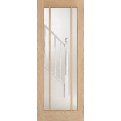 Oak Lincoln Glazed Internal Door Wooden Timber - Door Size, HxW: 